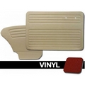 Bug 67-77, Authentic Style Door Panels Full Set W/O Pockets - Vinyl